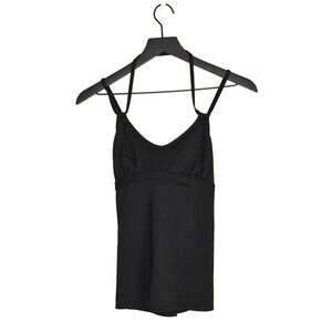 ⭐️ Athleta Black Scoop Tankini Size S Adjustable Halter Strap